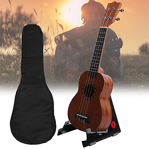 Guitare hawaïenne, support en palissandre de 21 pouces solide ukulélé pliable pour adulte pour débutants pour enfant - Les Beatles, Paul McCartney, John Lennon, RIngo Starr, George Harrison Guitare hawaïenne, support en palissandre de 21 pouces solide ukulélé pliable pour adulte pour débutants pour enfant – Image 6