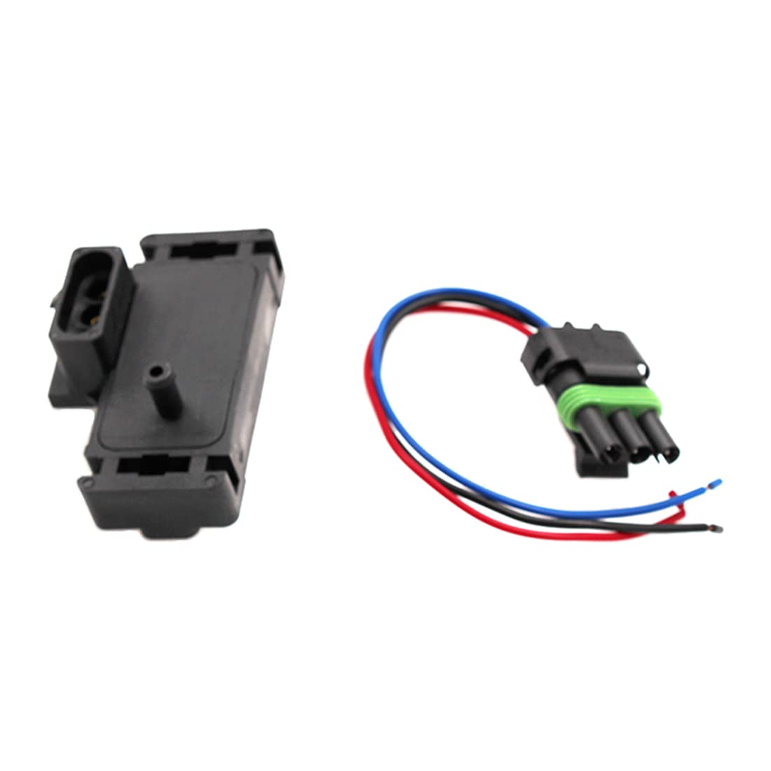 HZTWFC3 Bar MAP Manifold Absolute Pressure Sensor Fit for GM Delphi Cadillac Chevrolet Pontiac Buick 12223861 16040749 23528418 650652