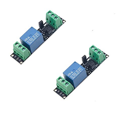 PENGLIN 2PCS Module Relais 3V avec Optocoupleur Déclencheur Haut Niveau Carte d'Expansion pour Raspberry Pi Arduino Cover