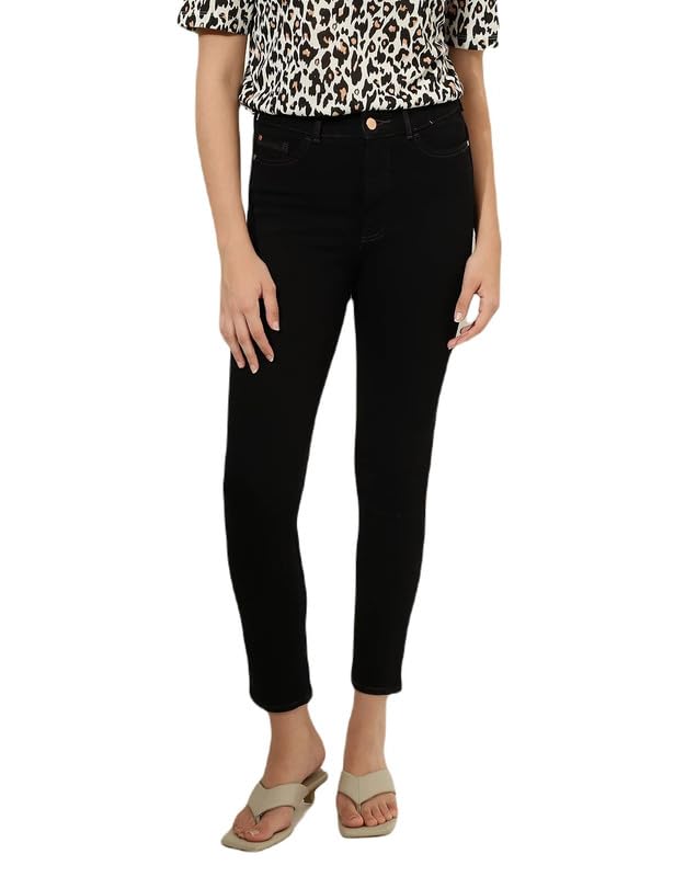 Image of Marks & Spencer Women's Western Casual Pants (T57 /6012K Black 24)