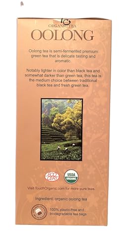 Touch Organic OOLONG Tea Bags, 40 Bags, 2.8 oz image 5