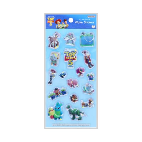 サンスター文具(Sun-Star Stationery) トイ･ストーリー ディズニー ピクサー グッズ シール ぷっくり ウォーターイン 3D S8820546