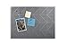 Umbra Trigon Metal, Geometric Accessory, Charcoal Wall Mounted Bulletin, Magnetic, Message Board, 2 pounds
