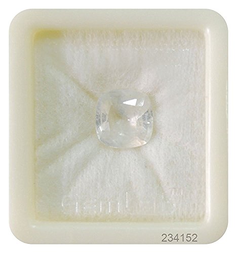 Saphir blanc de Ceylan 5,49 carats pour sublimer votre bague de fiançailles unique