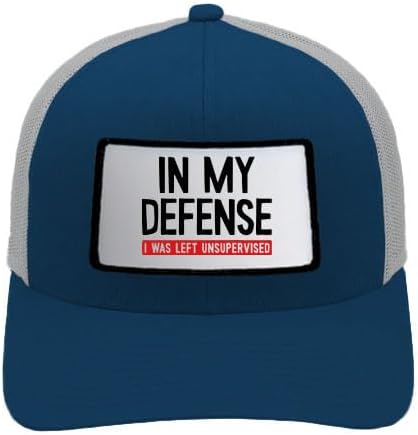 Mens Funny Adjustable Mesh Back Hat | Adult Classic Trucker Novelty Gag Gift