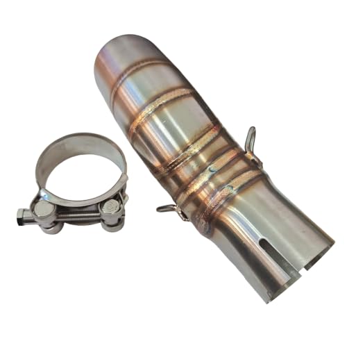 Tubo medio de escape para evitar vibraciones en la conexion de silenciador de 450SR