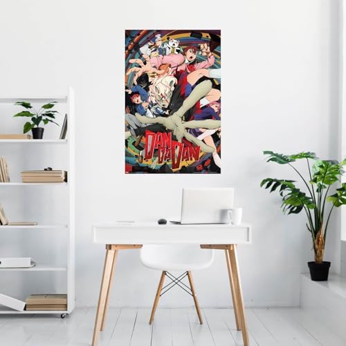 Grupo Erik Poster Art Print Dan Da Dan Season 1 Poster Decoration Living Room or Bedroom Decoration Room Size 61 x 91 cm Official Manga Anime Merch image 4