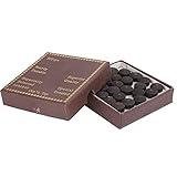 BONKZEBU Puntas de Taco de Billar de Cuero Rojo, Kit de 12mm, Bola de Control de Alta Densidad, 50 Uds. Para Jugadores de Billar, Ocho y Nueve