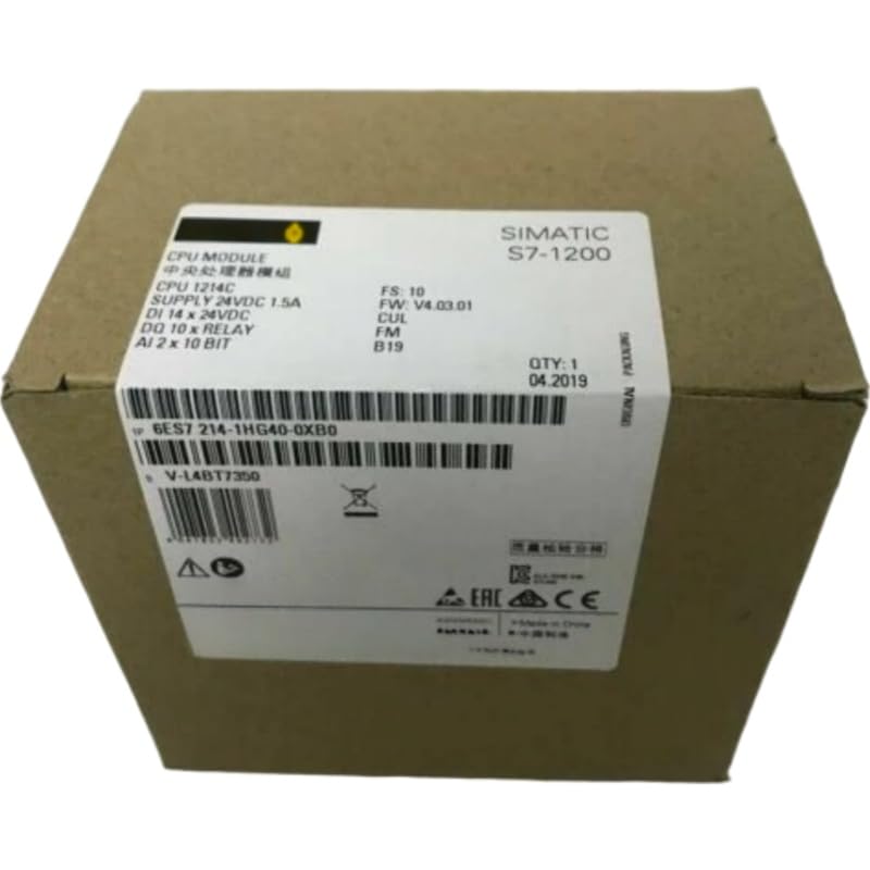 Pièce 6ES7214-1HG40-0XB0 scellée pour dépannage immédiat d'armoire électrique