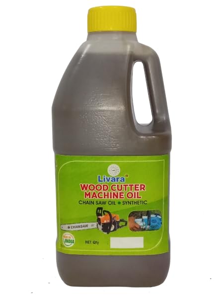 LIVARA WOOD CUTER MACHINE CHAIN SAW OIL 0.5 LITER LIGHT YELLOW 500 ml - Image 1