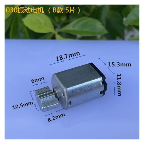 Moteur vibrant excentrique 3,7V compact lot de 10 pièces format 030 - 3