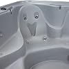 Essential Hot Tubs 24-Jet Waterfront Hot Tub, Seats 5-6, Gray Granite/Charcoal Gray - Image 6