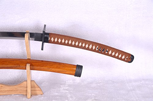 Lyuesword Hand Forged Samurai Sword Tachi Functional Afro Anime Replica 1060 High Carbon Steel & Sharp #TOP4