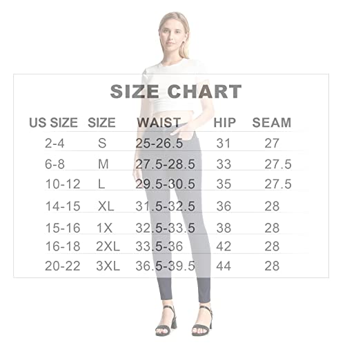 Nanaday Womens Hyper Stretch Skinny Pants Slim Comfy Jeans With Pockets… (Blue, M) #TOP6