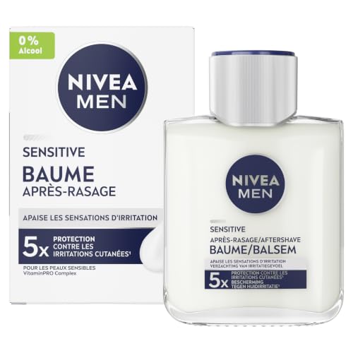 NIVEA MEN Sensitive - Baume Après-Rasage Peaux Sensibles - 100 ml