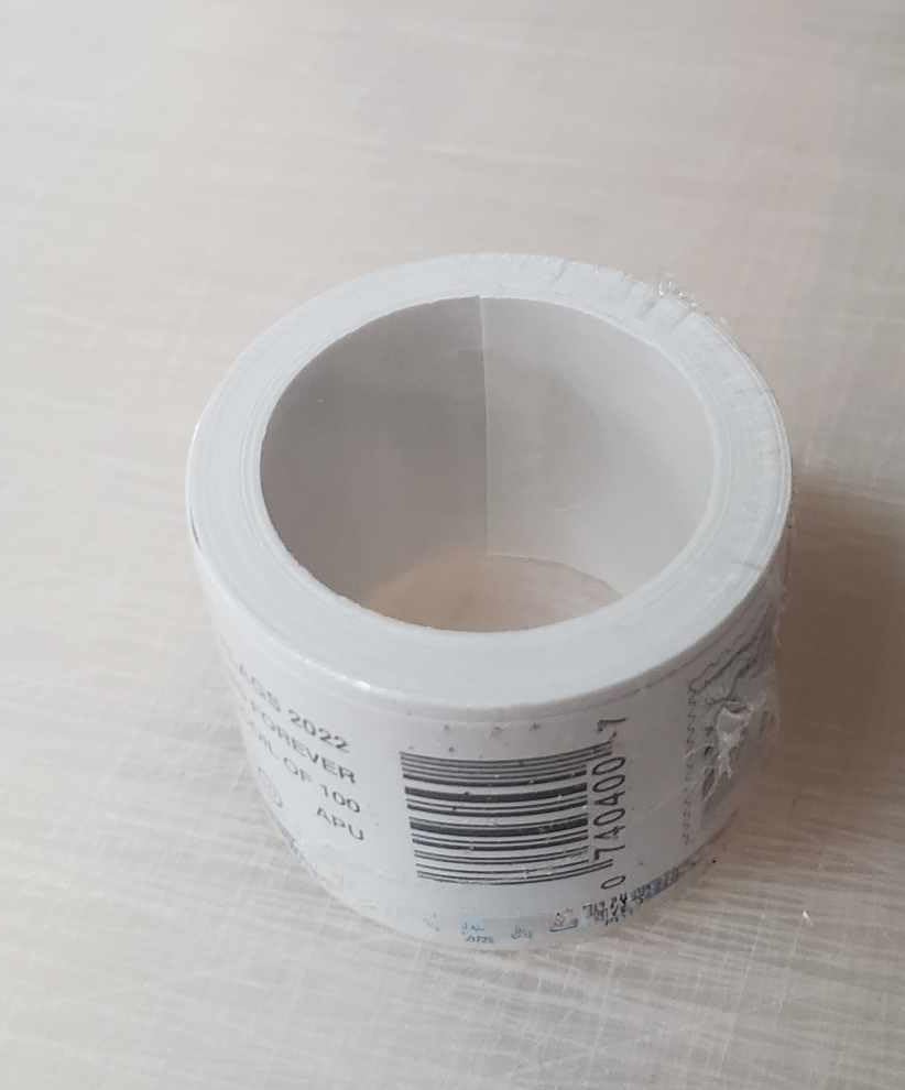 Miniatura 2 de Forever Postage - Rollo de 100 sellos autoadhesivos de primera clase, boda, celebración, aniversario, fiesta de flores (1)