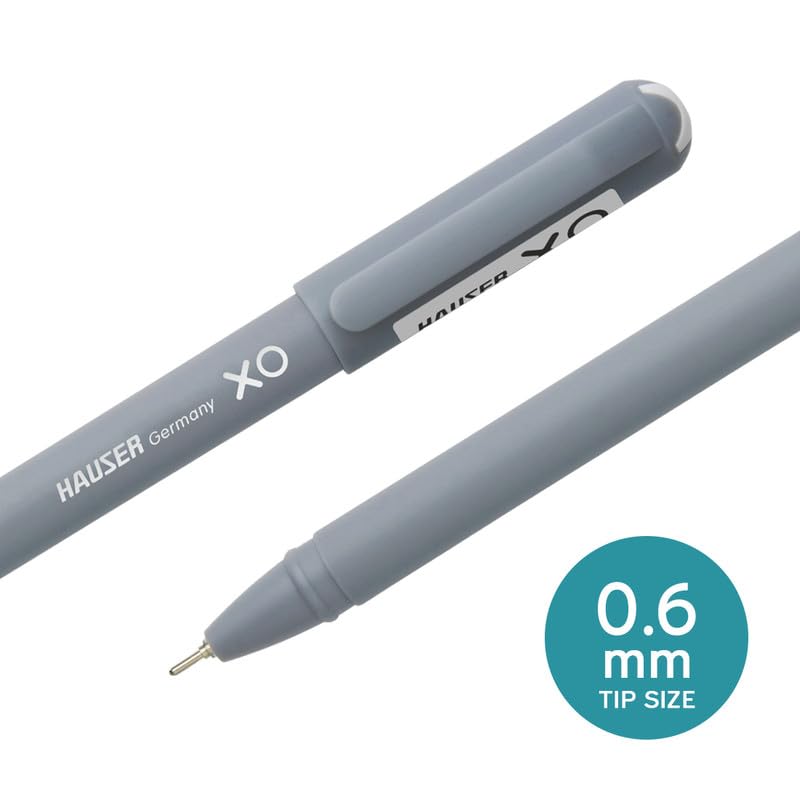 Bolígrafo elegante Hauser Xo acabado mate con punta ultra duradera de 0.7 mm 4