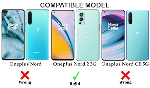 Image of Jkobi Lifetime Anti-Yellow Clear Back Cover Case for OnePlus Nord 2 5G (Sleek Hard Crystal | Shockproof and Camera Protection)