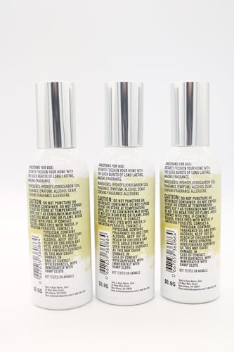 Laundry Room Lemon, Bath and Body, Concentrated Room Spray, 1.5 oz each, 3 pack