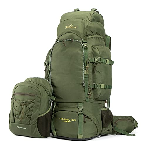Image of Tripole Colonel Rucksack With organizer Army Green