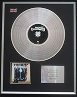 Limited Edition CD Platinum LP Disc. The Presentation is Limited to 20, with an engraved plaque with your disc number. You will receive a Certificate of Authenticity Ideal Present for a Fan or Artist who require a momento of a favourite album. Fantas...