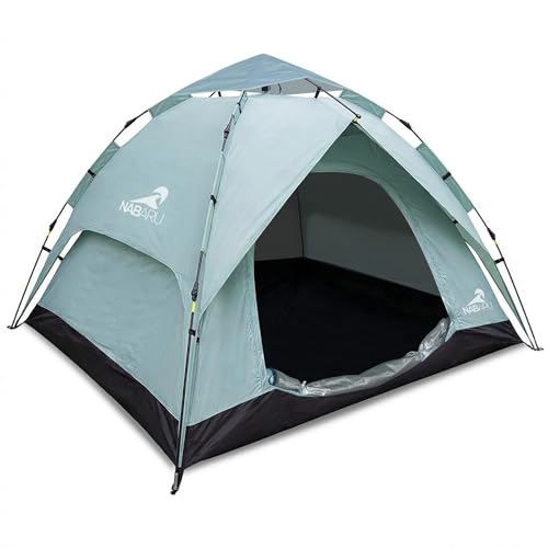 Carpa Instantánea Pop Up 4 Personas Impermeable Fácil Montaje