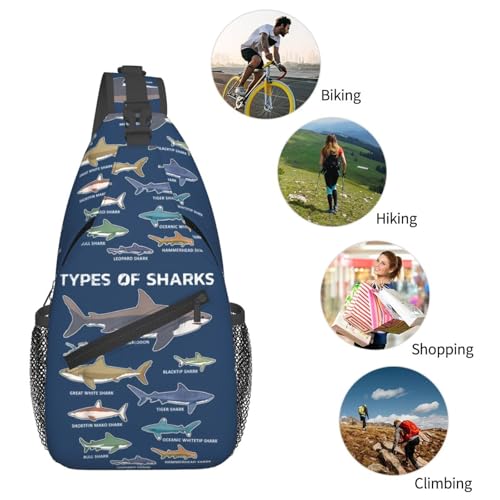 Bolso tipo sling crossbody para ciclismo y senderismo miniatura 5