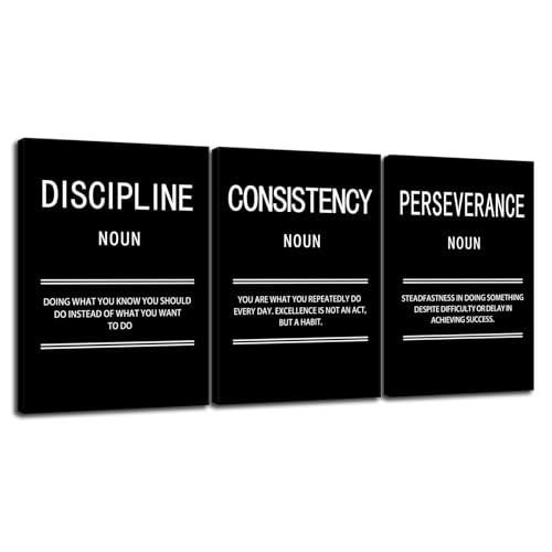 Toiles murales de motivation positives pour cultiver la persévérance au quotidien