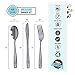 Kids and Toddler Utensils Silverware Set – 9-Piece Toddler Silverware Includes 3 Forks 3 Spoons and 3 Kid-Friendly Knives - kids Metal silverware Flatware Cutlery Set for Preschooler Baby Child