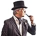 Kangaroo 5.5 Inches Fake Cigar Smoke Pipes for Smoking - Costume Prop Pipe Toy - Detective Props Cigar & Bubble Pipe for Hugh Hefner Costume - Accessory for Halloween Cosplay