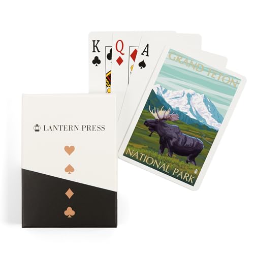 Baraja de Póker Grand Teton National Park con 52 Cartas