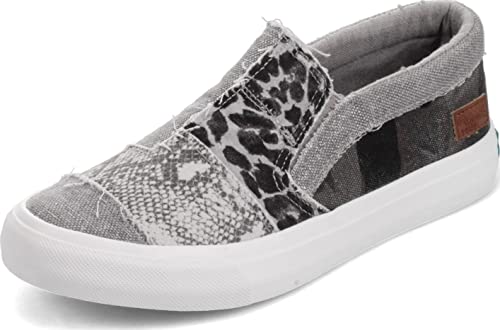 Blowfish Malibu Maddox Women's Slip On 8.5 B(M) US Smoke-Camouflage-Leopard-Snake