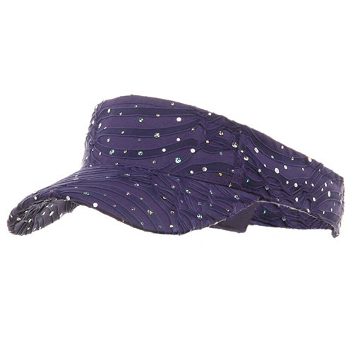Glitter Visor-Purple