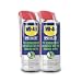 Produktbild WD-40 Specialist Hochleistungs-Schmierspray Smart Straw 2x400 ml  Präzise Anwendung, reduziert Reibung & Verschleiß, langanhaltend & wasserabweisend, farblos für Metall, Glas, Gummi & Kunststoff