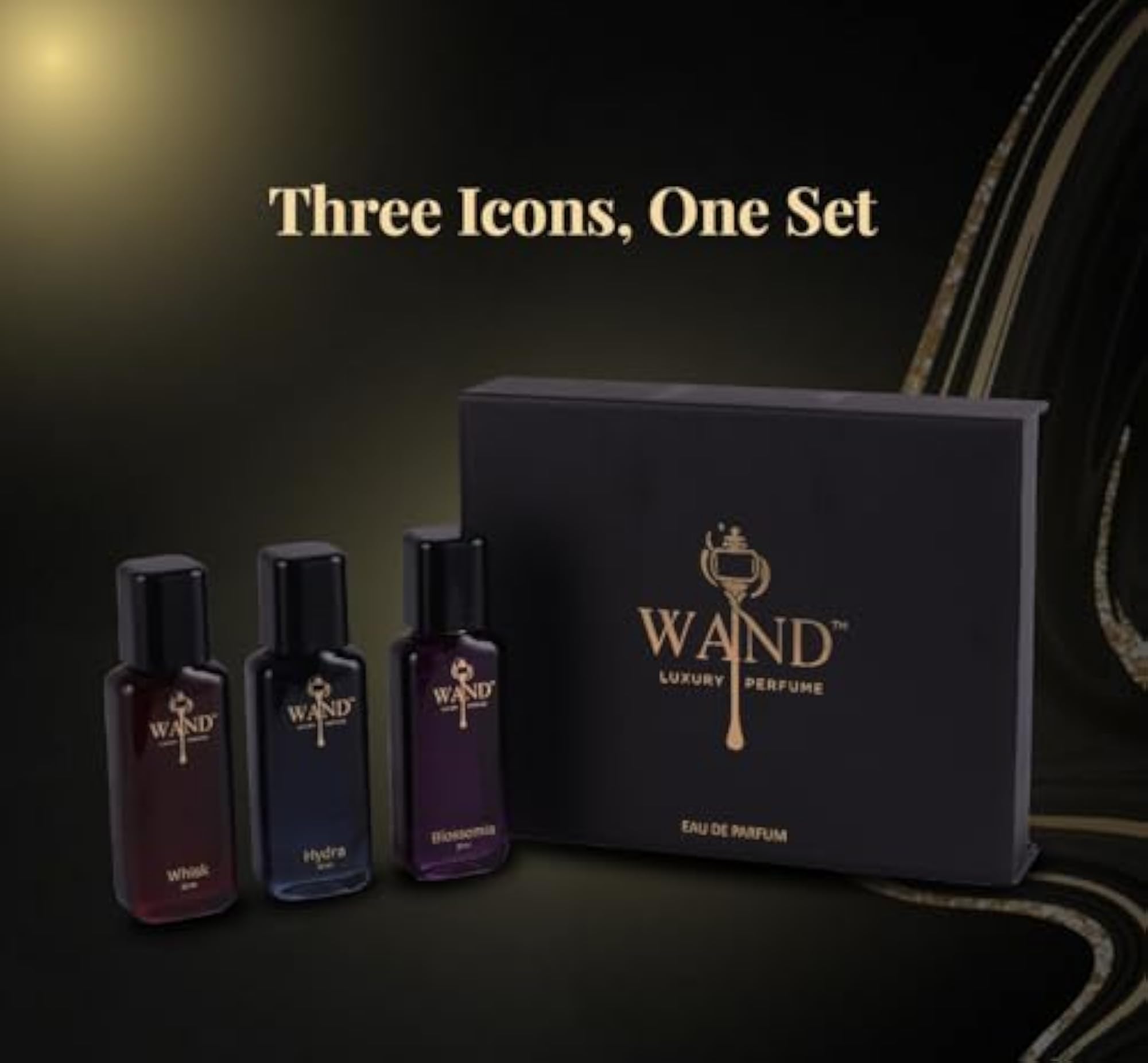 Gift Set for Men & Women, 3 x 20ml Eau De Parfum