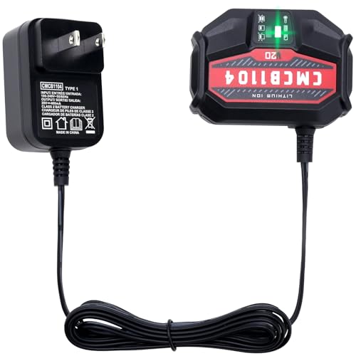 Compatible with Craftsman V20 20V Lithium Battery Charger CMCB1104 Charger