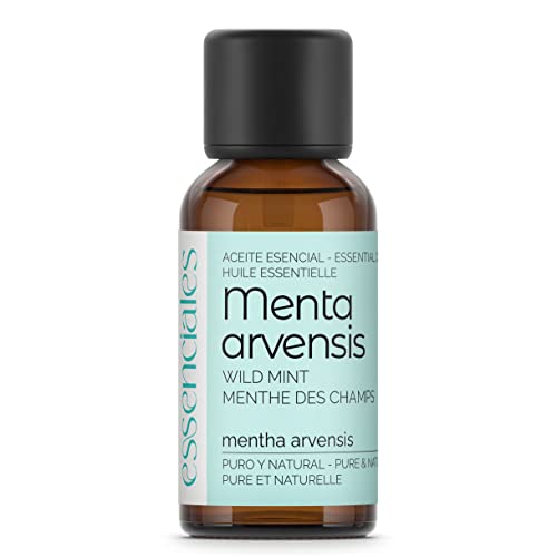 Essenciales - Aceite Esencial de Menta Arvensis/Menta Japonesa, 100% Puro, 30 ml | Aceite Esencial Mentha Arvensis