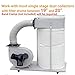70 Gallon Dust Collector Bottom Bag - 30 Micron Heavy Duty Lower Filter Bag for Woodworking Tools, 20