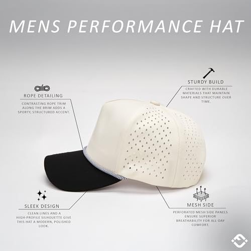 Image of Funky Junque Golf Trucker Hat | Lightweight Golf Trucker Rope Hat with Adjustable Snapback, Golf Course and Weekend Wear, Funny Golf Hats for Men and Women