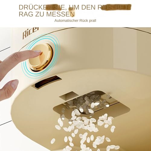 Contenedor para arroz hermético que soluciona el desorden de paquetes abiertos 8
