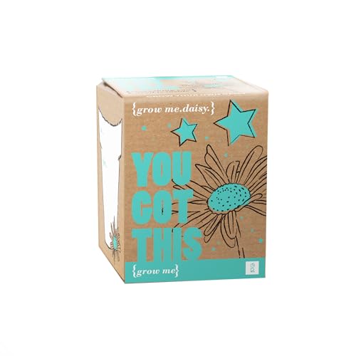 Gift Republic You Got This Daisy Grow Me Thoughtful Gardening Gift Grow Your Own Daisy Flower Positive Mindfulness Gardening Present Good Luck Turquoise