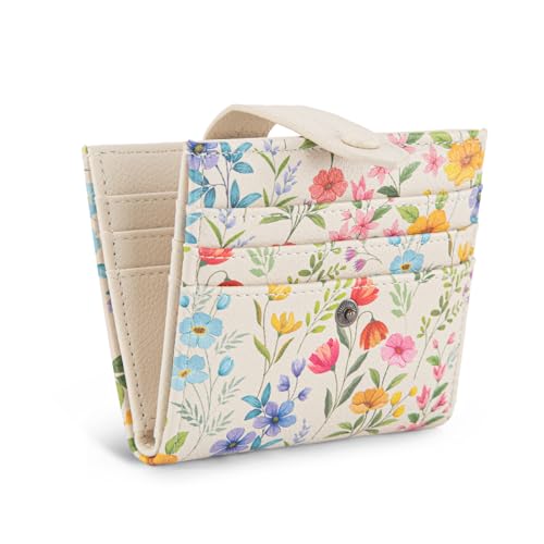 Image of Montana West X Wrangler Womens Small Wallet Bifold Slim Card Wallet RFID Minimalist Cash Organizers with Zipper Coin Pocket
