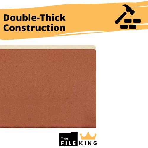 The File King Expanding Accordion File Folder - Legal Size | Box Of 10 Redropes | 5.25” Expansion | Store And Organize Papers | Keep Records In One Place | Save Time Searching #TOP3