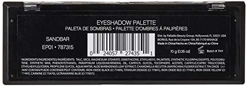 Palladio Eyeland Vibes, Escape To The Tropics, 10 Count Eyeshadow Palette, 5 Curated Palettes, Seductive Nudes To Vibrant Hues, Complimentary Shades, Day And Night Looks, Rich Pigment, Sandbar #TOP2