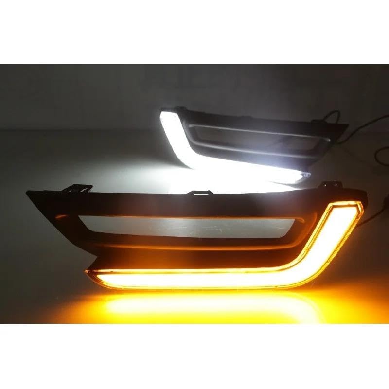 Luces de circulación diurna 12V con DRL dinámico e intermitentes para C-RV 6