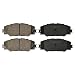 KFE Ultra Quiet Advanced KFE1211-104 Premium Ceramic FRONT Brake Pad Set