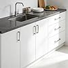 NIZADO 6 Pack 5 Inch Brushed Nickel Cabinet Pulls,Kitchen Cabinet Handles,Stainless Steel Cupboard Dresser Drawer Handles #4