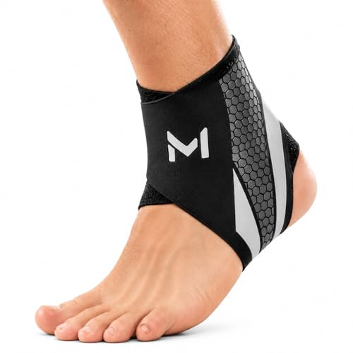 Image of Mcbazel Ankle Support Brace for Men & Women | Compression Ankle Sleeve for Sports, Running, Gym & Walking | Adjustable Ankle Stabilizer for Sprain Recovery, Pain Relief & Injury Prevention
