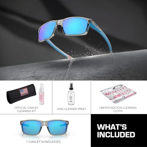 Image of Oakley MAINLINK XL OO9264 Rectangle Sunglasses With Official Eyewear Kit | Men's Sunglasses