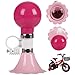 Pesoncarl Kids Bike Horn, 3 x 5 Adorable Children Bike Horn, Elegant Horns, Metal Squeeze Bell, Handlebar Ring, Mini Accessories Gifts for Girls & Boys